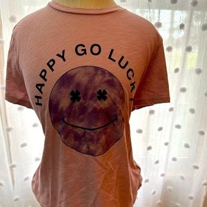 Lucky Brand Happy Go Lucky Top Size M NWT